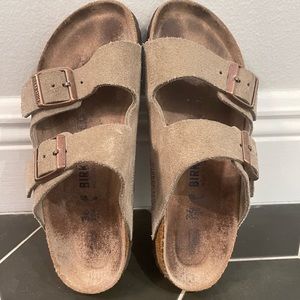 Birkenstock Arizona - taupe suede